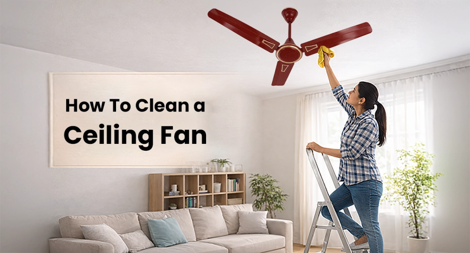 How to Clean Ceiling Fans: The Complete Guide to Ceiling Fan Cleaning
