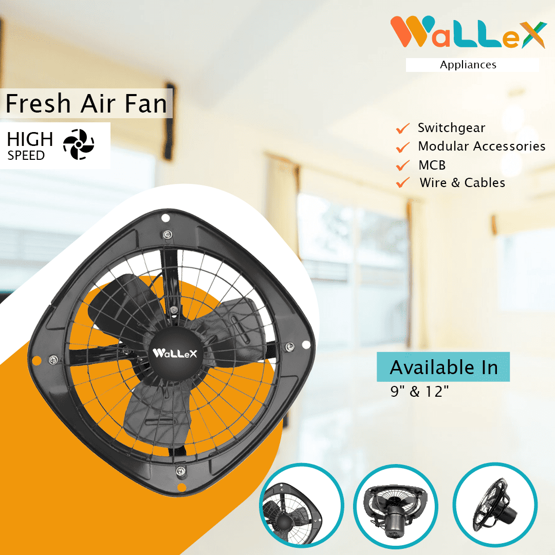 fresh air fan 12 inch